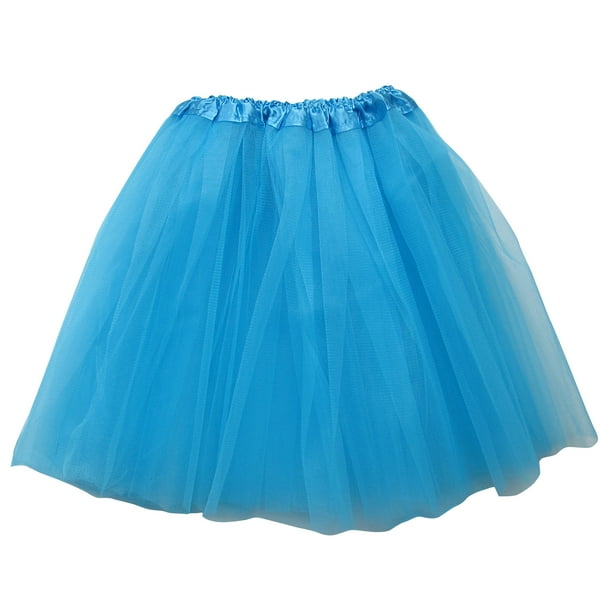 Adult Turquoise Ballet Tutu 3 Layer Soft Tulle Women Teen Adult Turquoise Ballet Tutu 3 Layer Soft Tulle Women Teen